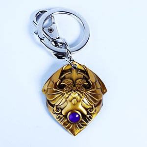 Warhammer 40K Metall-Schlüsselanhänger Custodian Shoulder Plate - Preorder - ETA: 16.12.2026