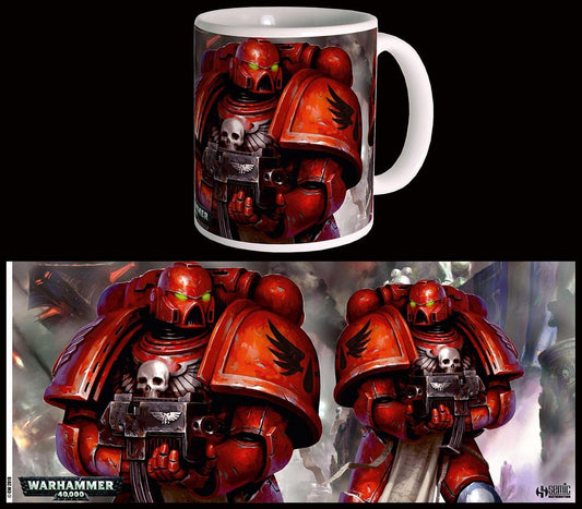 Warhammer 40K Tasse Blood Angels Space Marines - Versand: 5-7 Tage nach Bestellung