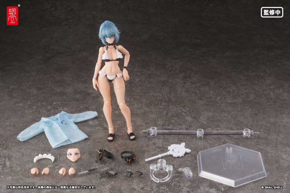 Original Character Actionfigur Kit 1/12 RA-02 Kazune Tokiwa Summer Operation Ver. 15 cm    - Preorder - ETA: 25.11.2026