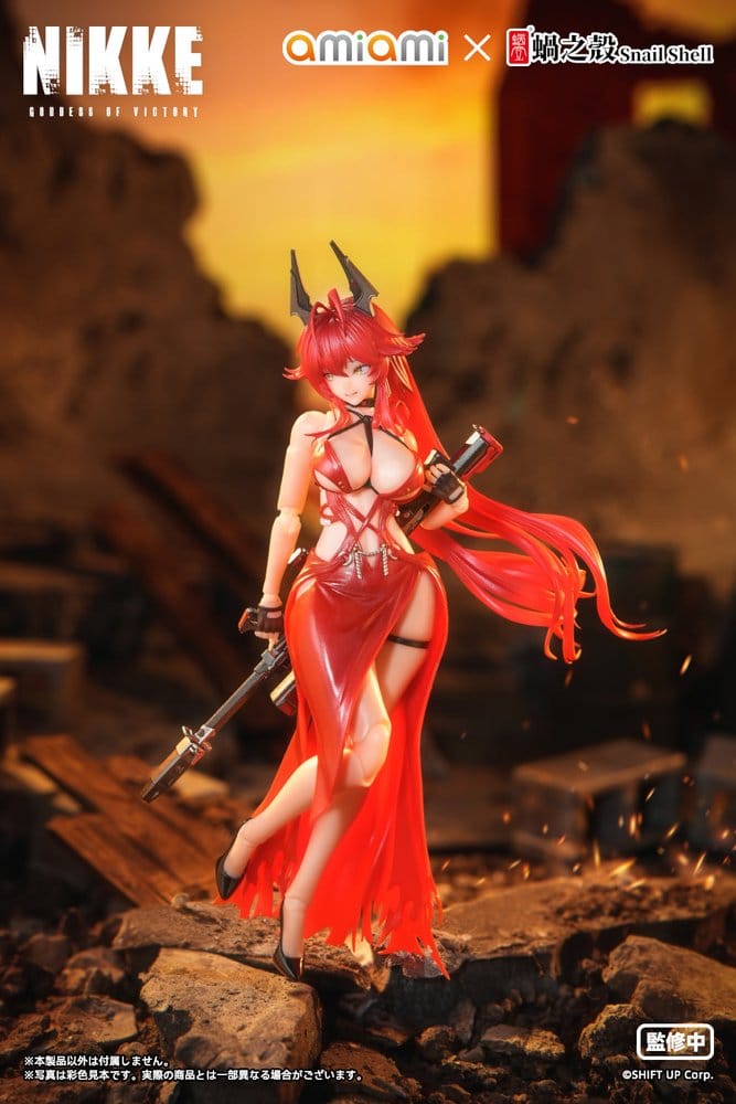 Goddess of Victory: Nikke Actionfigur 1/12 Red Hood Nonsense Red 16 cm - Preorder - ETA: 25.08.2027