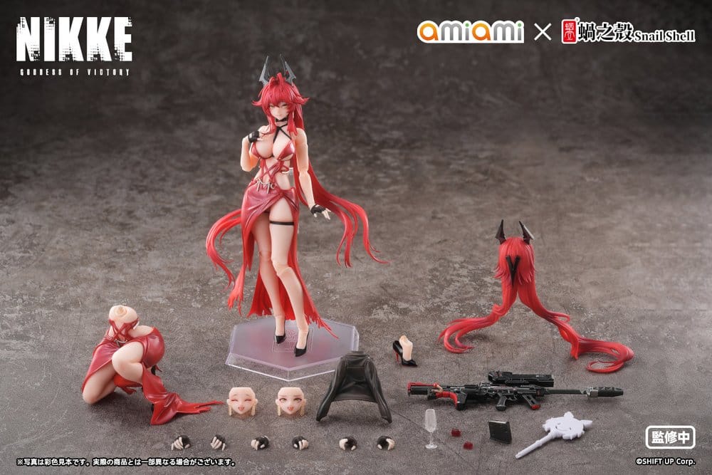 Goddess of Victory: Nikke Actionfigur 1/12 Red Hood Nonsense Red 16 cm - Preorder - ETA: 25.08.2027