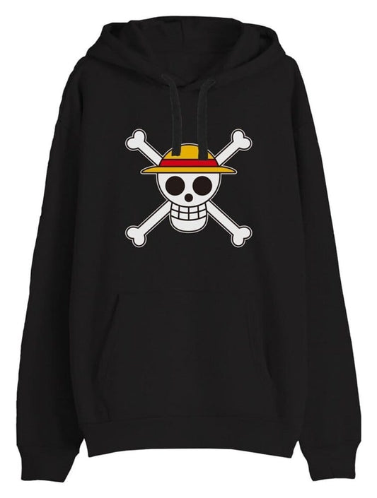 One Piece Sweater Skull Schwarz Größe M - Versand: 7 Tage nach Bestellung