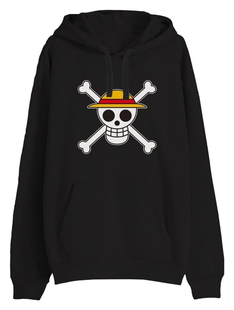 One Piece Sweater Skull Schwarz Größe S - Versand: 7 Tage nach Bestellung
