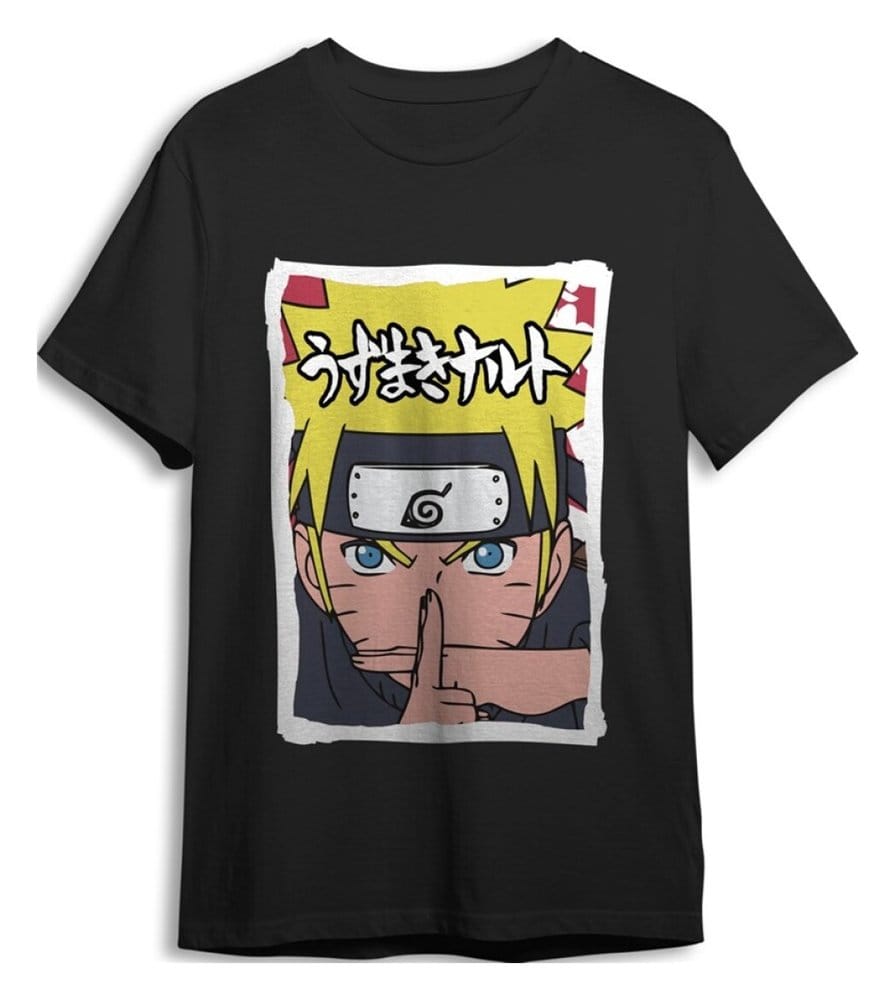 Naruto Shippuden T-Shirt X Black Größe XXL - Versand: 7 Tage nach Bestellung