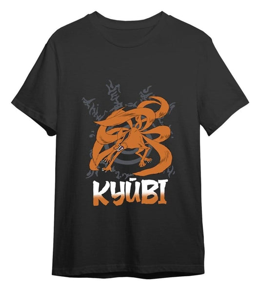 Naruto T-Shirt Kyubi Black Größe XL - Versand: 7 Tage nach Bestellung
