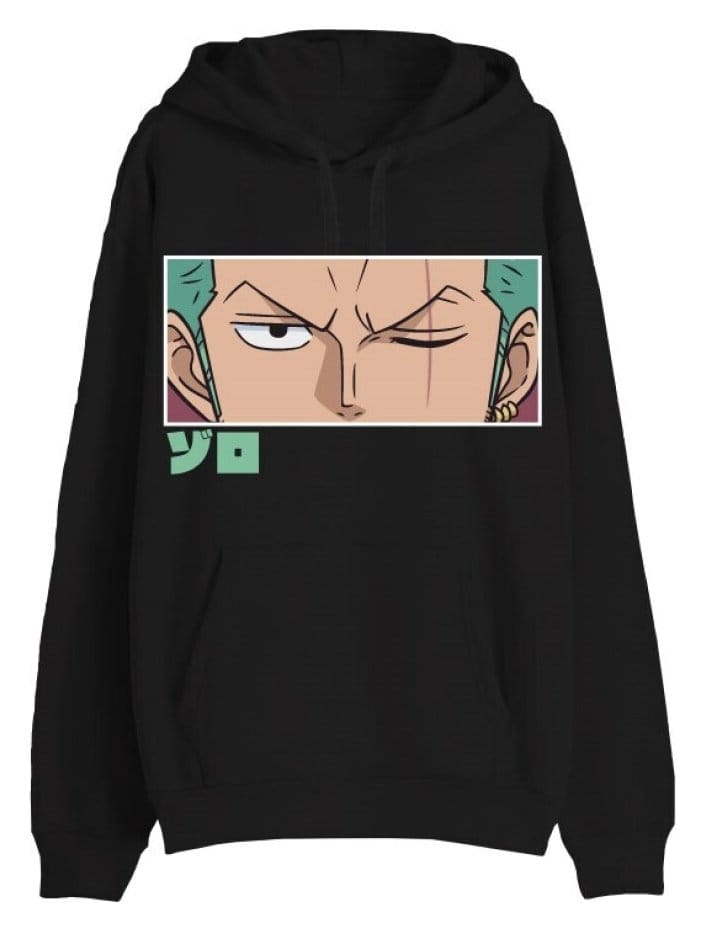 One Piece Sweater Roronoa Zoro Eyes Schwarz Größe M - Preorder - ETA: 25.08.2026