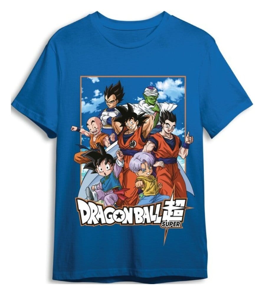 Dragon Ball Super T-Shirt Characters Marineblau Größe S - Preorder - ETA: 25.08.2026