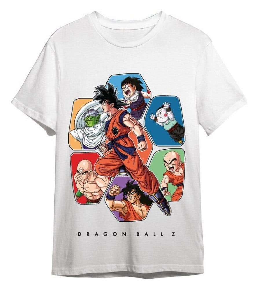 Dragon Ball T-Shirt Friends Weiß Größe S - Preorder - ETA: 25.08.2026