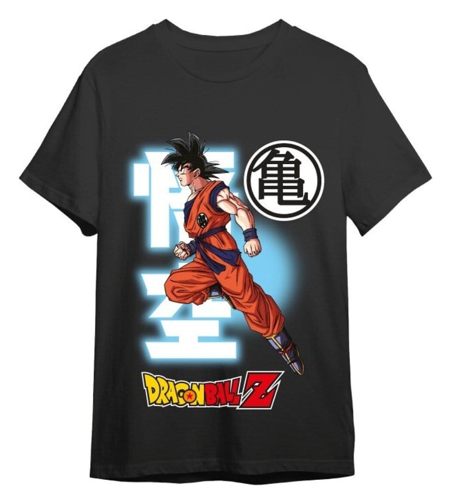 Dragon Ball Z T-Shirt Goku Fly Schwarz Größe S - Versand: 7 Tage nach Bestellung