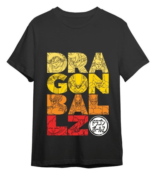 Dragon Ball T-Shirt Letters Schwarz Größe M - Preorder - ETA: 15.09.2026