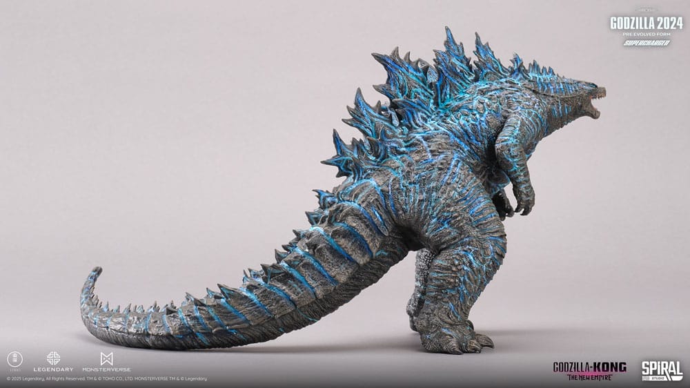Godzilla Hall of Fame PVC Statue Godzilla 2024 Pre-Evolved Form (Superchargd Version) 26 cm  - Versand: 7 Tage nach Bestellung