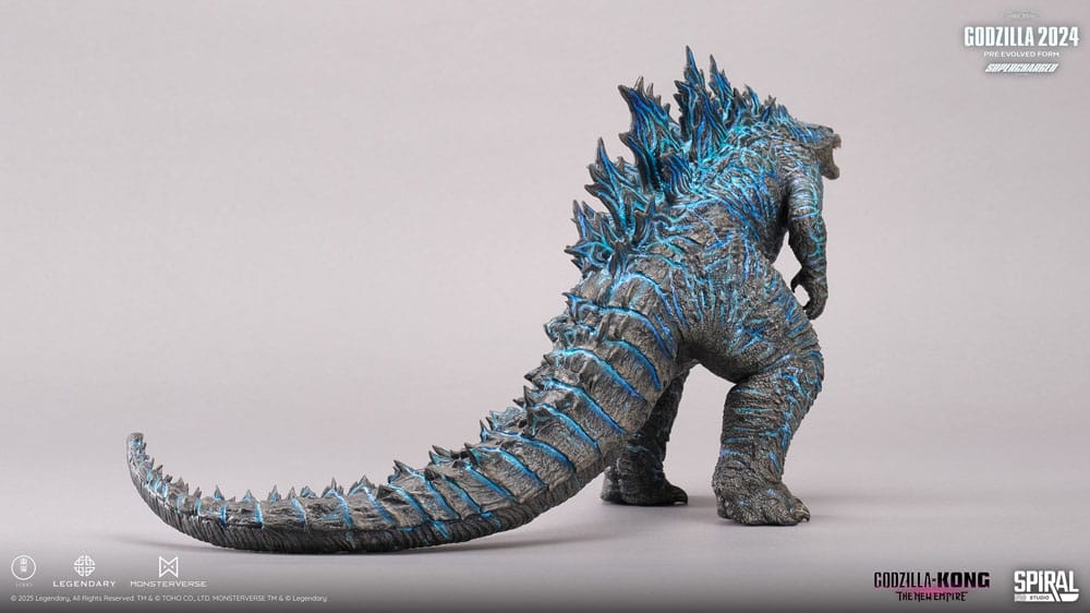 Godzilla Hall of Fame PVC Statue Godzilla 2024 Pre-Evolved Form (Superchargd Version) 26 cm  - Versand: 7 Tage nach Bestellung