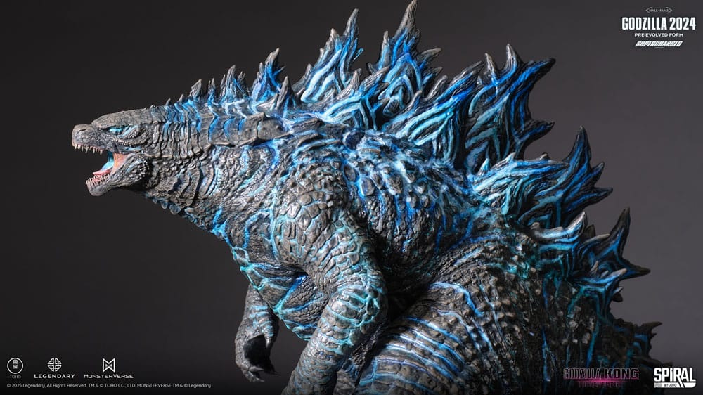 Godzilla Hall of Fame PVC Statue Godzilla 2024 Pre-Evolved Form (Superchargd Version) 26 cm  - Versand: 7 Tage nach Bestellung