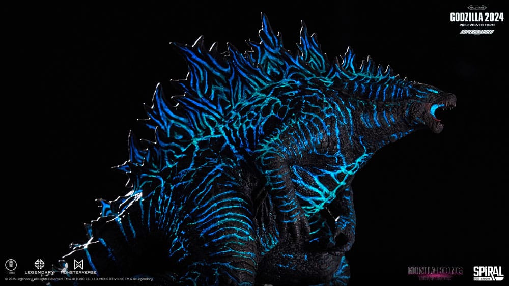 Godzilla Hall of Fame PVC Statue Godzilla 2024 Pre-Evolved Form (Superchargd Version) 26 cm  - Versand: 7 Tage nach Bestellung
