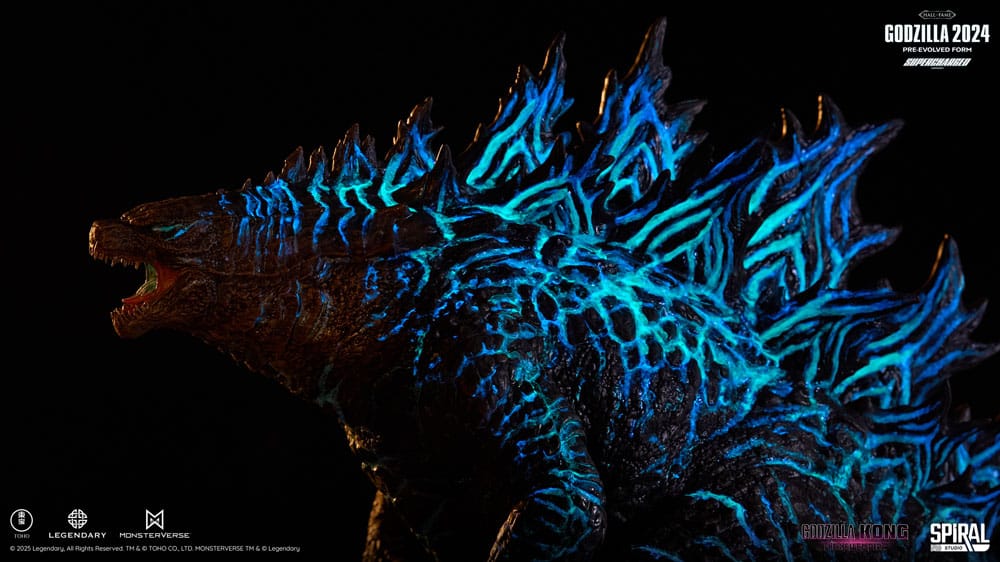 Godzilla Hall of Fame PVC Statue Godzilla 2024 Pre-Evolved Form (Superchargd Version) 26 cm  - Versand: 7 Tage nach Bestellung