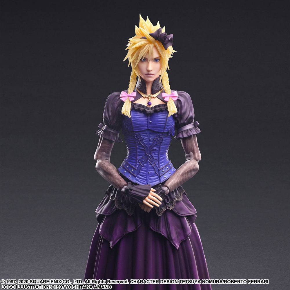 Final Fantasy VII Remake Play Arts Kai Actionfigur Cloud Strife Dress Ver. 28 cm - Versand: 5-7 Tage nach Bestellung