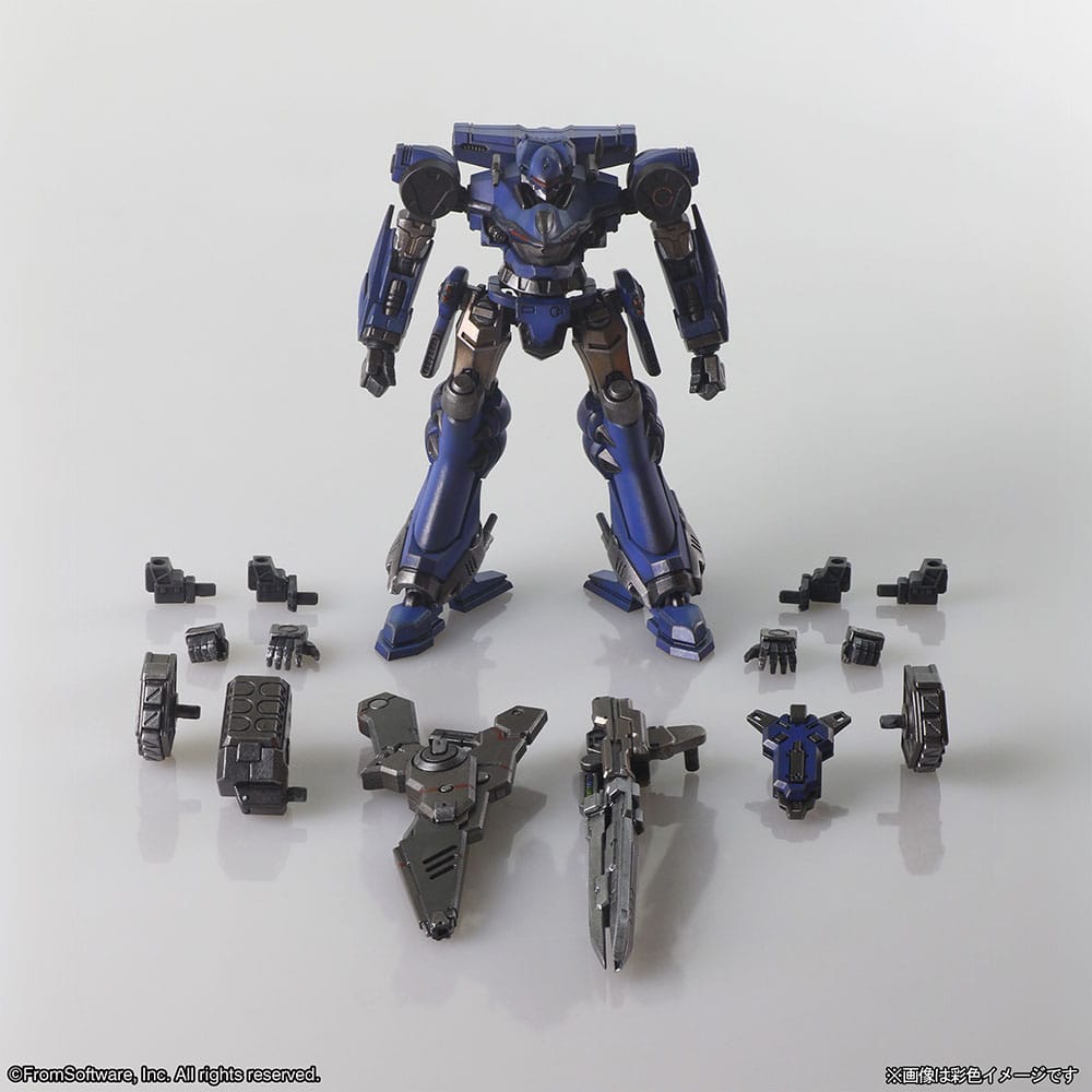 Armored Core Structure Arts Plastic Model Kits 4er-Pack Series 1      - Versand: 7 Tage nach Bestellung