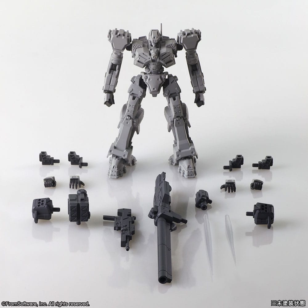 Armored Core Structure Arts Plastic Model Kits 4er-Pack Series 1      - Versand: 7 Tage nach Bestellung