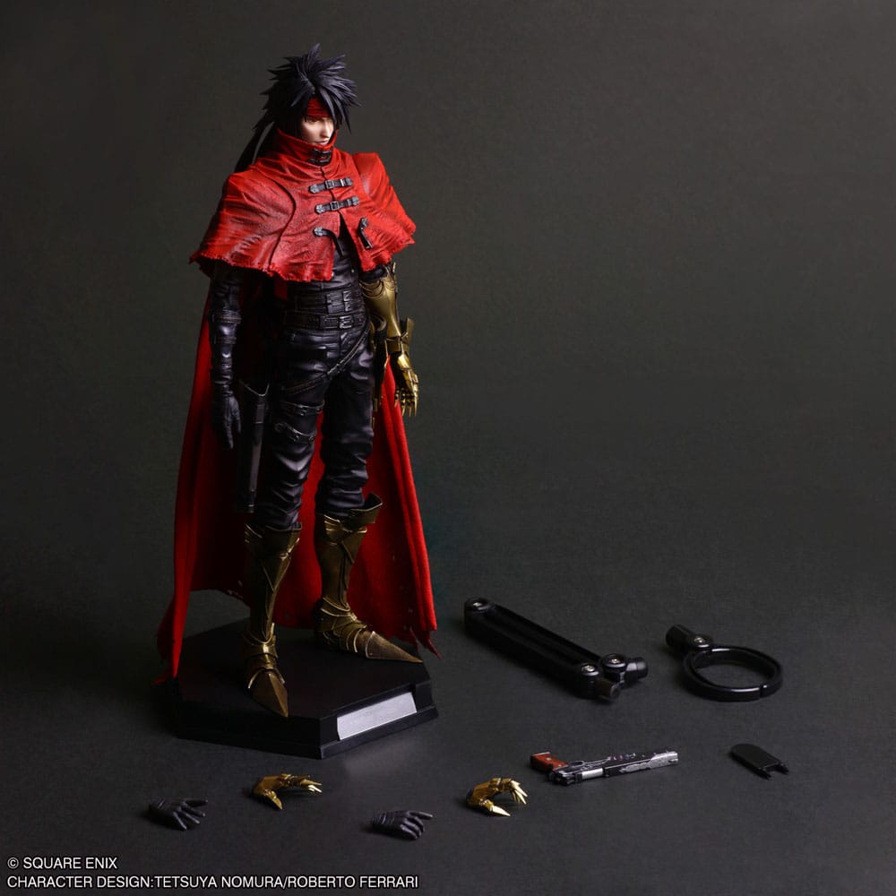 Final Fantasy VII Rebirth Play Arts Kai Actionfigur Vincent Valentine 28 cm     - Preorder - ETA: 24.06.2026