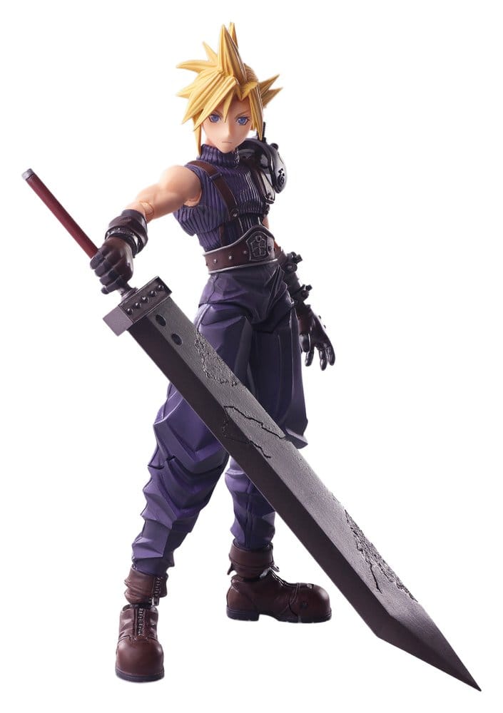 Final Fantasy VII Bring Arts Actionfigur Cloud Strife Digital Plus Edition 15 cm - Preorder - ETA: 24.09.2026