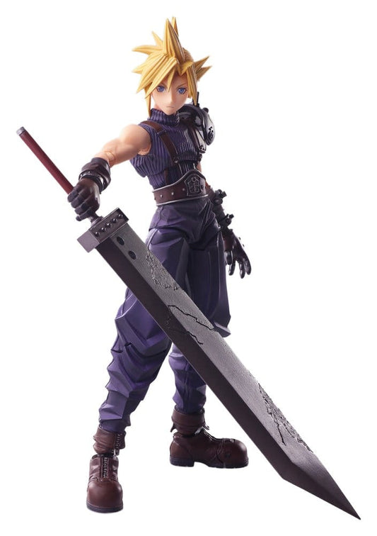 Final Fantasy VII Bring Arts Actionfigur Cloud Strife Digital Plus Edition 15 cm - Preorder - ETA: 24.09.2026