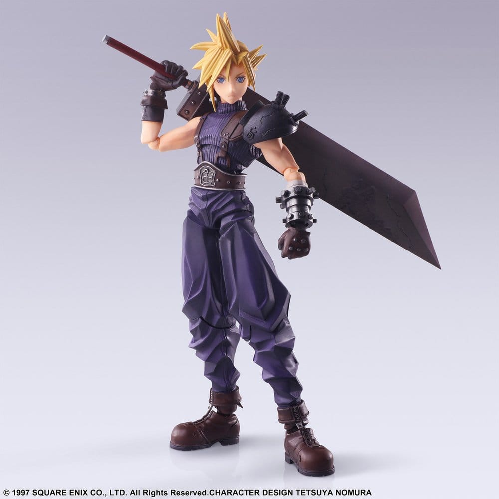 Final Fantasy VII Bring Arts Actionfigur Cloud Strife Digital Plus Edition 15 cm - Preorder - ETA: 24.09.2026