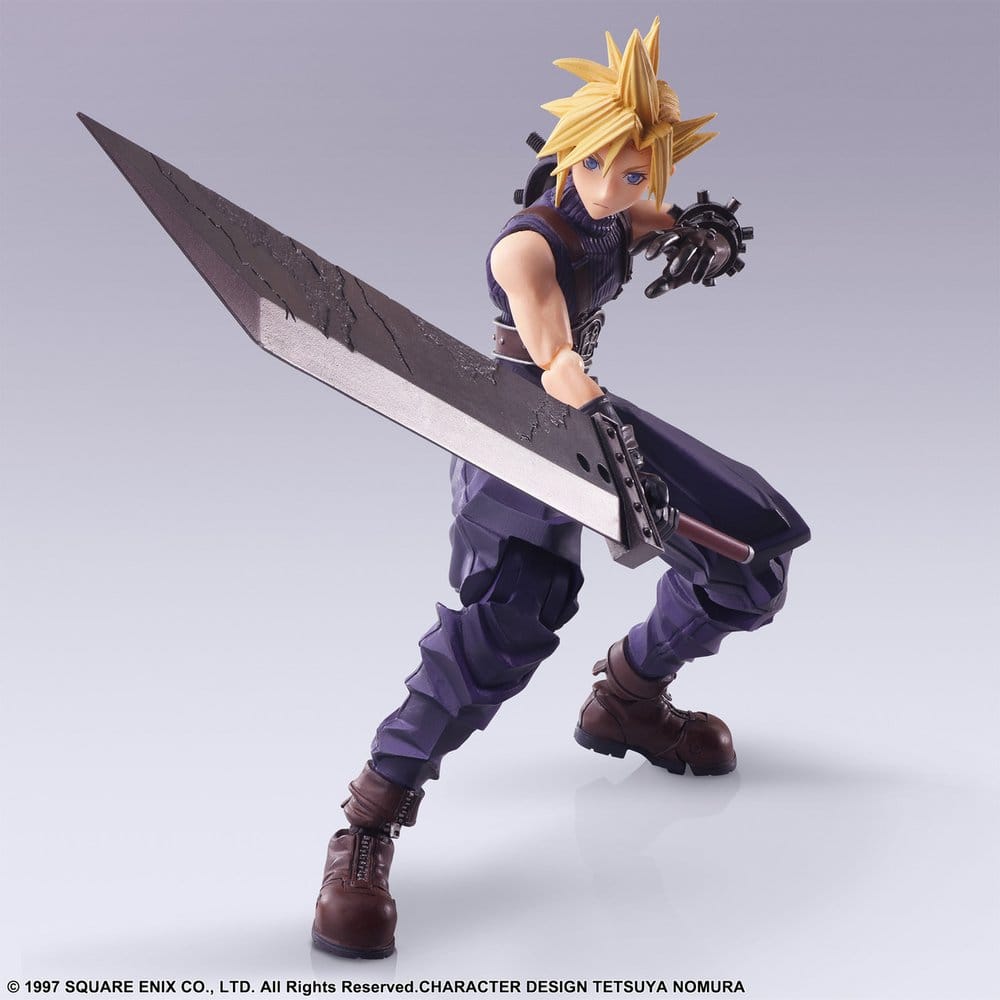 Final Fantasy VII Bring Arts Actionfigur Cloud Strife Digital Plus Edition 15 cm - Preorder - ETA: 24.09.2026