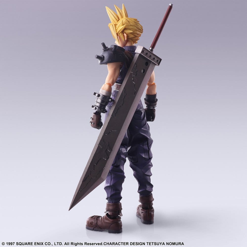 Final Fantasy VII Bring Arts Actionfigur Cloud Strife Digital Plus Edition 15 cm - Preorder - ETA: 24.09.2026