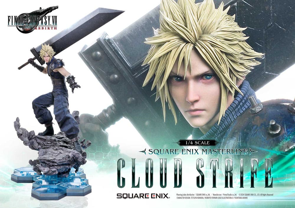 Final Fantasy VII Rebirth Masterline Statue 1/4 Cloud Strife 68 cm  - Preorder - ETA: 31.10.2026