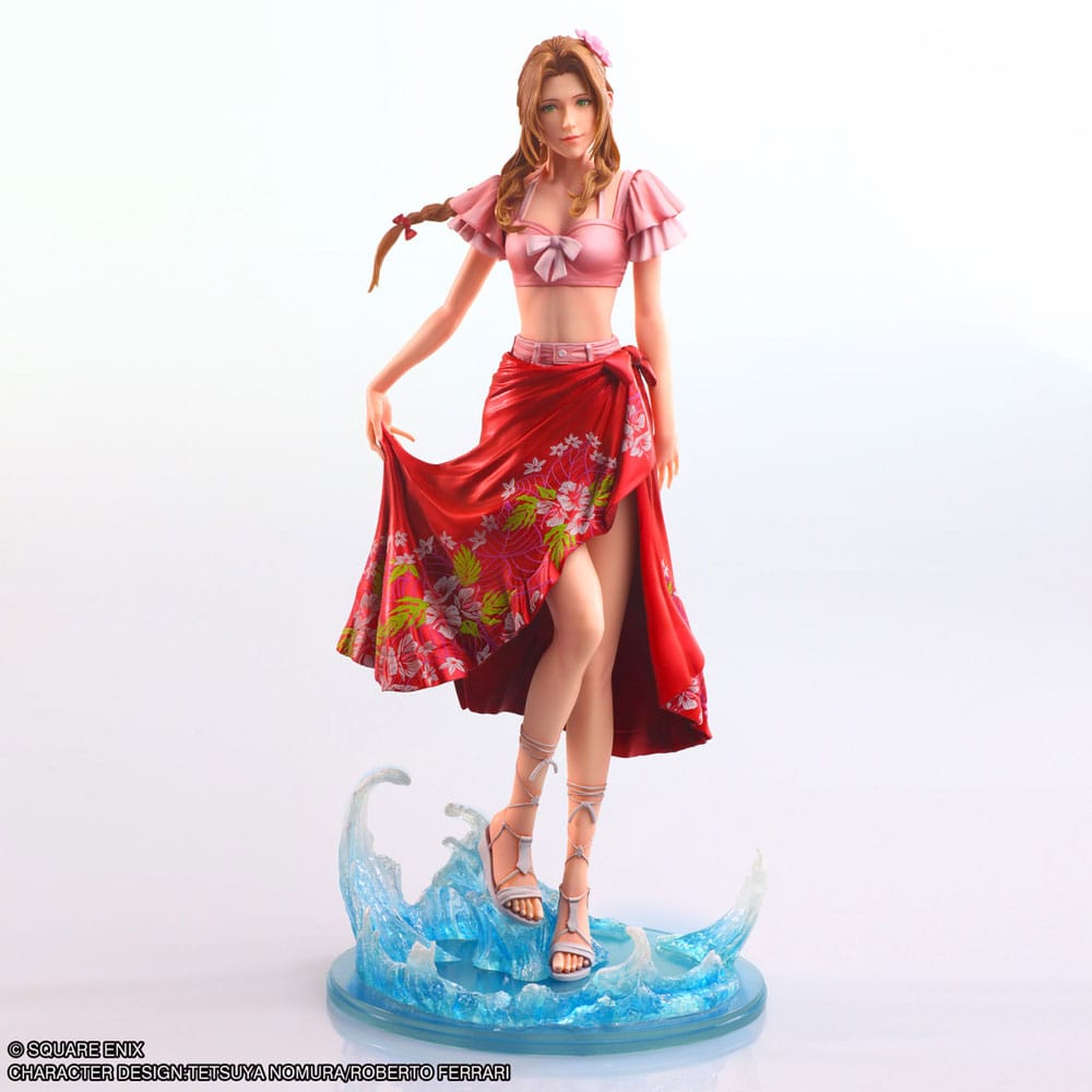 Final Fantasy VII Rebirth Static Arts Gallery Statue Aerith Gainsborough (Badekleidung) 26 cm  - Preorder - ETA: 25.04.2026