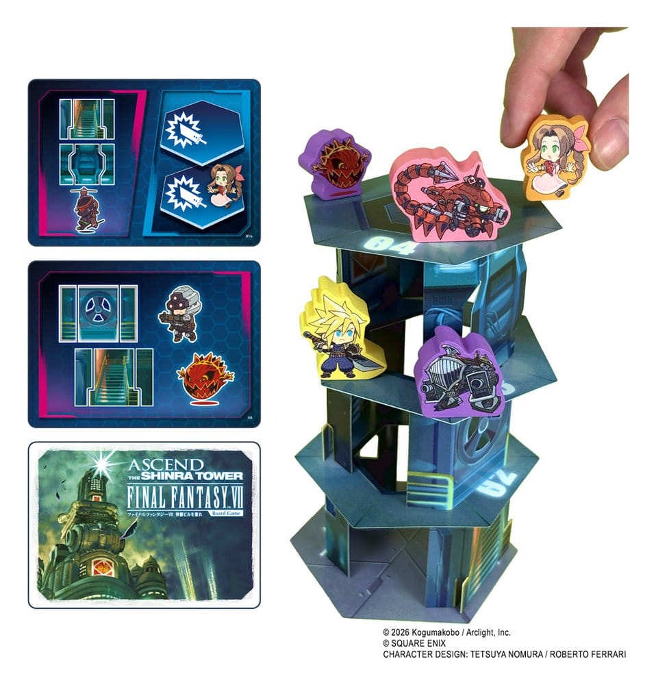 Final Fantasy VII Brettspiel Ascend The Shinra Tower - Preorder - ETA: 25.03.2027