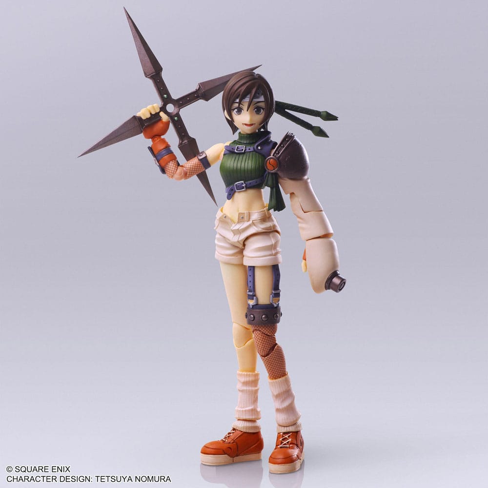 Final Fantasy VII Bring Arts Actionfigur Yuffie Kisaragi 13 cm  - Preorder - ETA: 16.10.2025