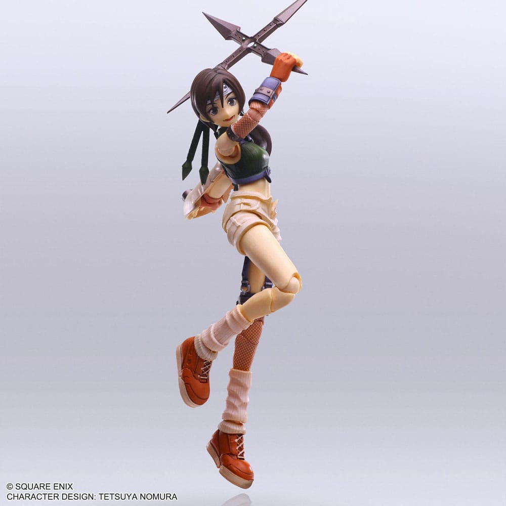 Final Fantasy VII Bring Arts Actionfigur Yuffie Kisaragi 13 cm  - Preorder - ETA: 16.10.2025