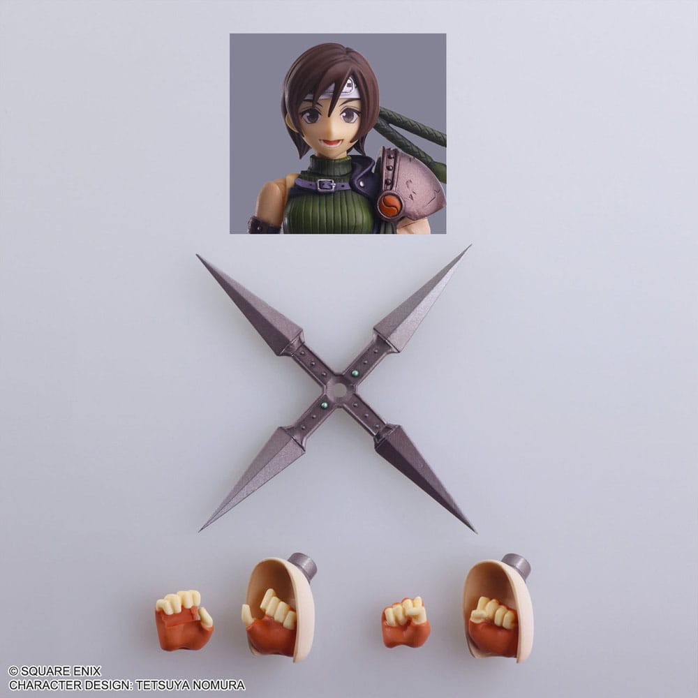 Final Fantasy VII Bring Arts Actionfigur Yuffie Kisaragi 13 cm  - Preorder - ETA: 16.10.2025