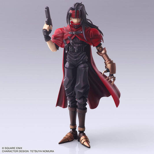 Final Fantasy VII Bring Arts Actionfigur Vincent Valentine 15 cm  - Preorder - ETA: 16.10.2025