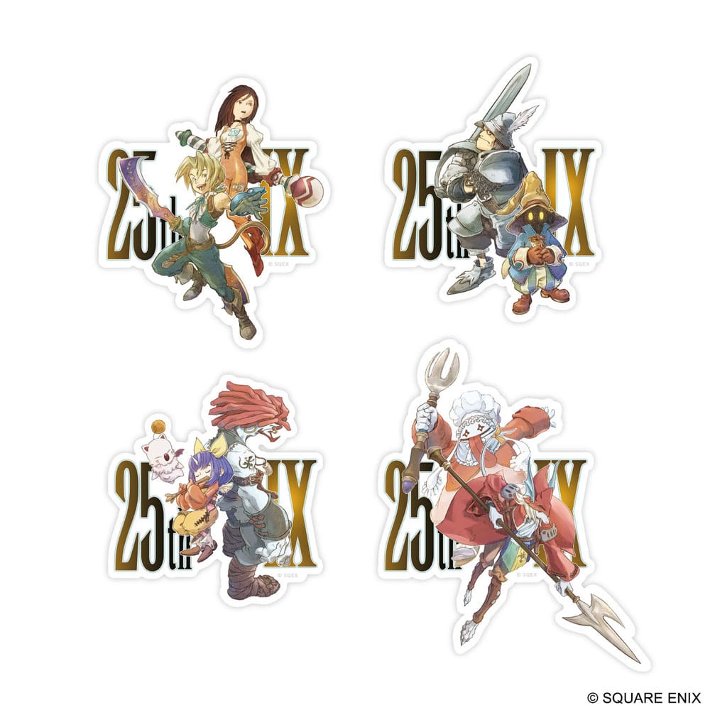 Final Fantasy IX Sticker Pack 25th Anniversary          - Versand: 7 Tage nach Bestellung