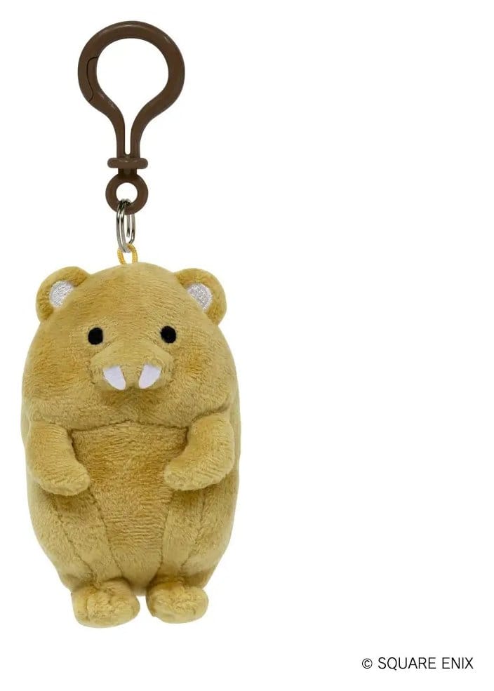 Final Fantasy XIV Plüsch Schlüsselanhänger Giant Beaver - Preorder - ETA: 21.10.2026