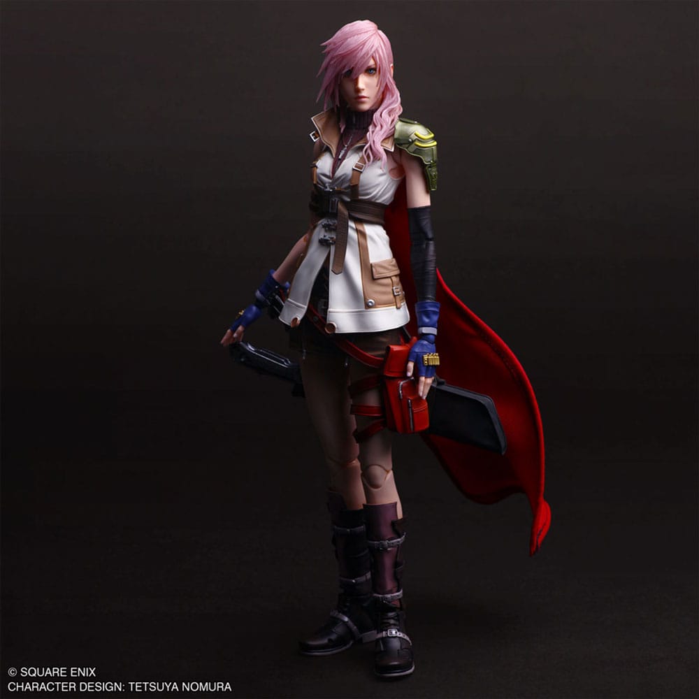 Final Fantasy XIII Play Arts Shin Actionfigur Lightning 26 cm   - Versand: 7 Tage nach Bestellung