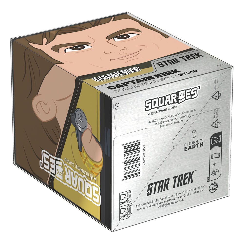Squaroes Squaroe Star Trek: The Original Series ST010 - Captain Kirk - sofort lieferbar