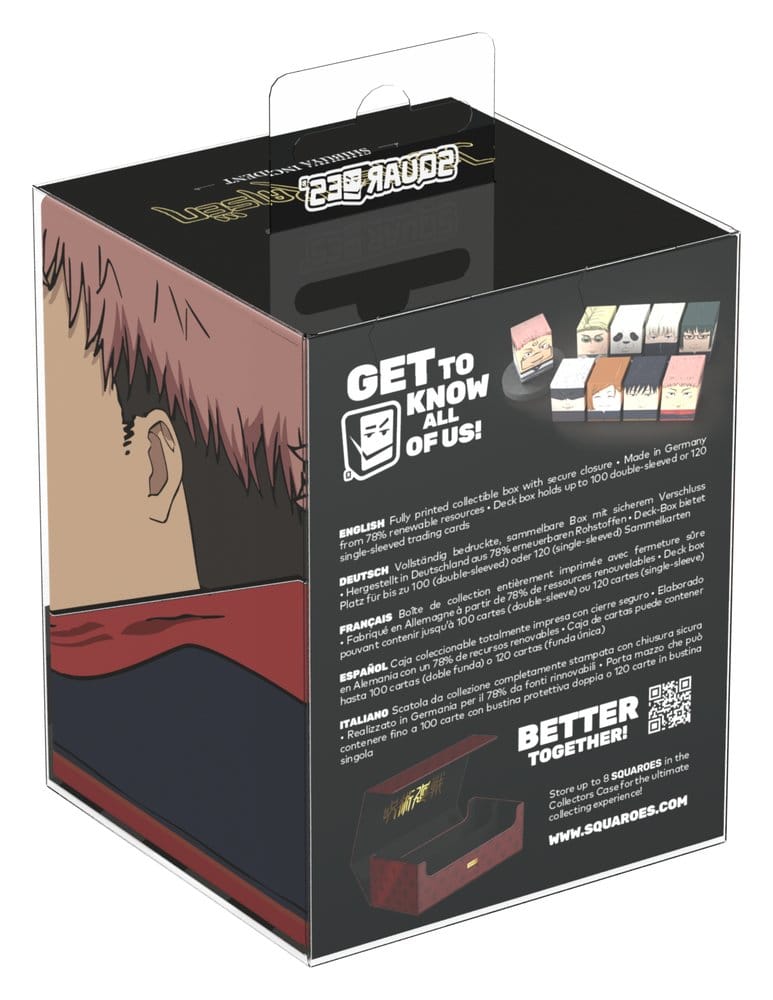 Squaroes Squaroe Jujutsu Kaisen JK001 - Yuji Itadori - Preorder - ETA: 18.08.2026