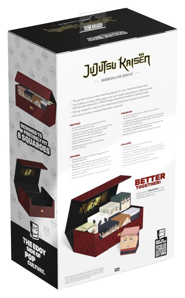 Squaroes Collectors Case 800 Jujutsu Kaisen - Cursed Techniques - Preorder - ETA: 18.08.2026
