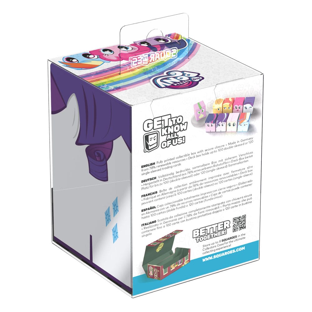 Squaroes Squaroe My Little Pony "Friendship is Magic" MLP005 - Rarity - Versand: 7 Tage nach Bestellung