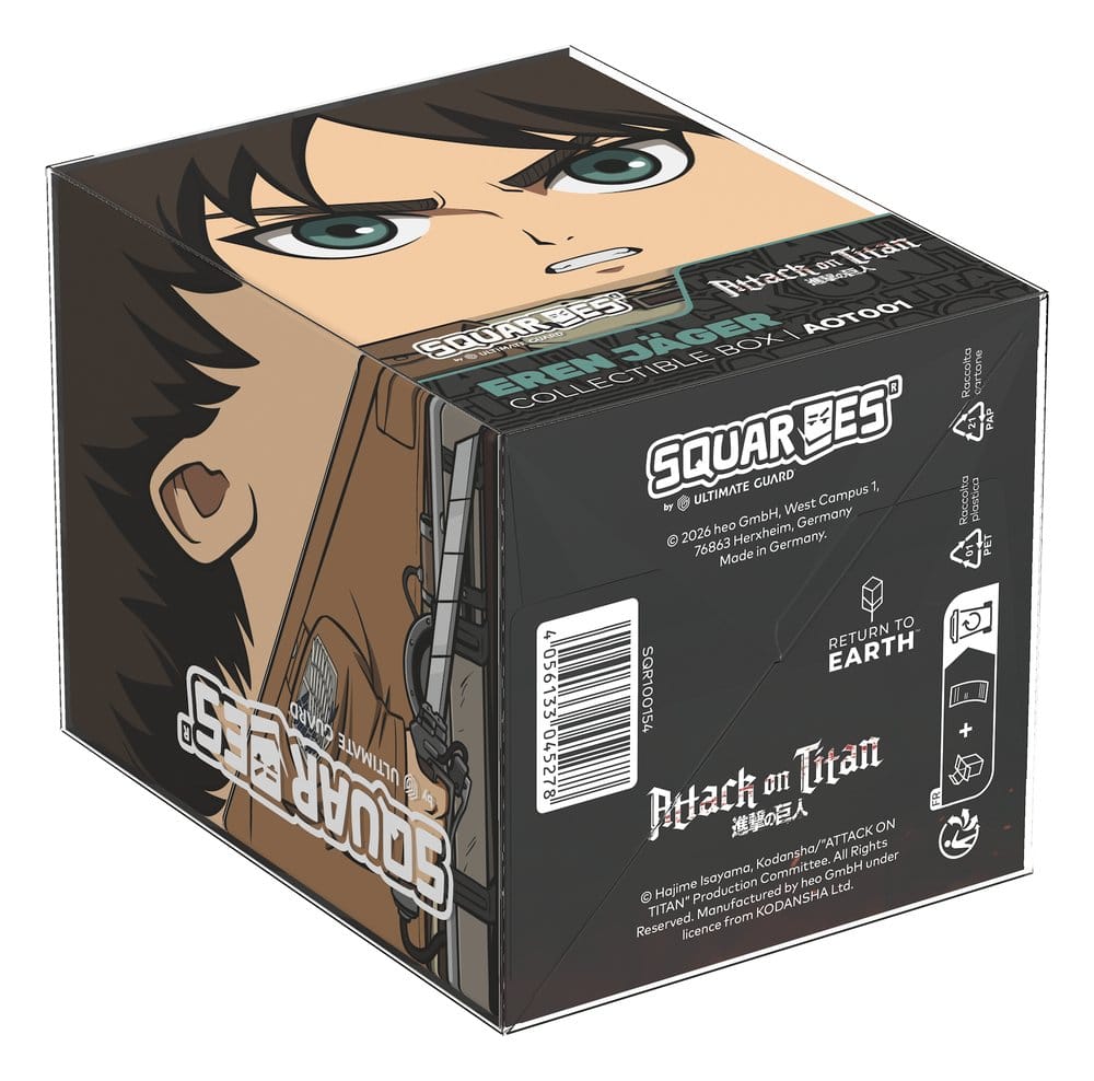 Squaroes Squaroe Attack on Titan AOT001 - Eren Jäger - Versand: 7 Tage nach Bestellung