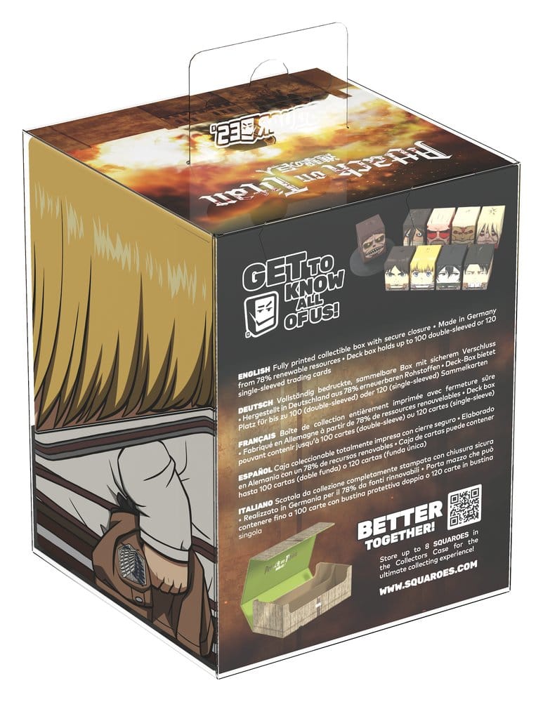 Squaroes Squaroe Attack on Titan AOT002 - Armin Arlert - Versand: 7 Tage nach Bestellung