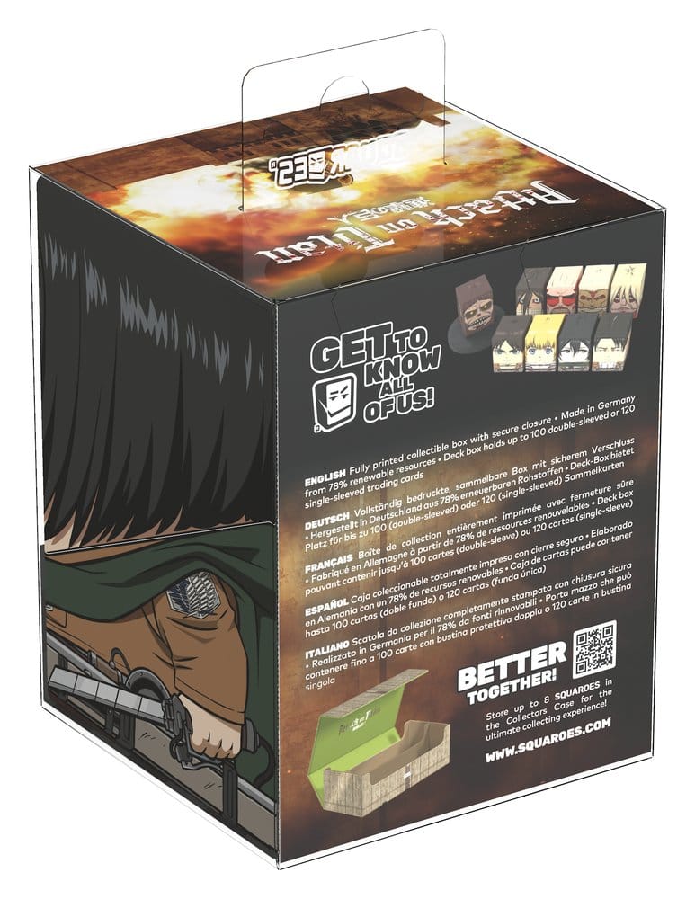 Squaroes Squaroe Attack on Titan AOT003 - Mikasa Ackermann - Versand: 7 Tage nach Bestellung