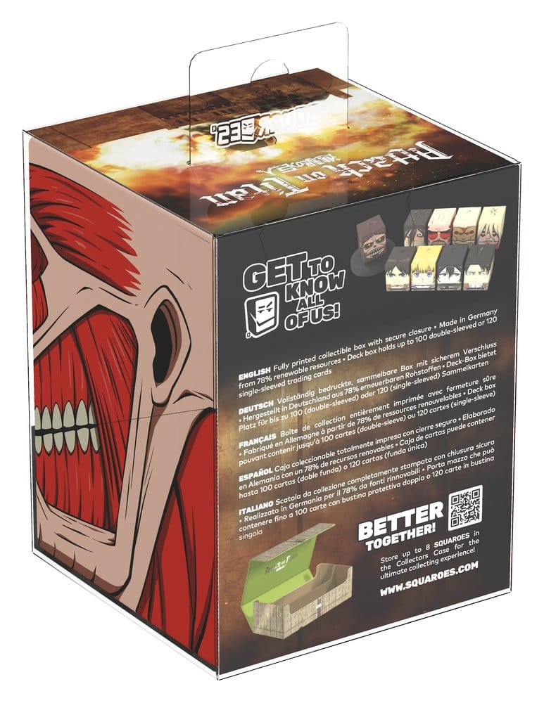 Squaroes Squaroe Attack on Titan AOT006 - Colossal Titan - Versand: 7 Tage nach Bestellung