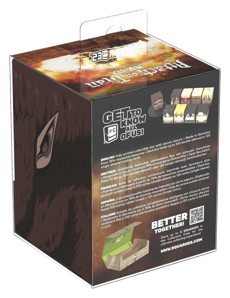 Squaroes Squaroe Attack on Titan AOT009 - Beast Titan - Versand: 7 Tage nach Bestellung