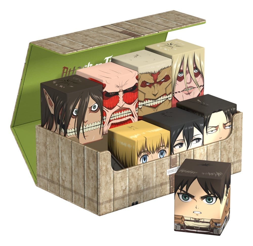 Squaroes Squaroe Attack on Titan Collectors Case - Shiganshina District - Versand: 7 Tage nach Bestellung