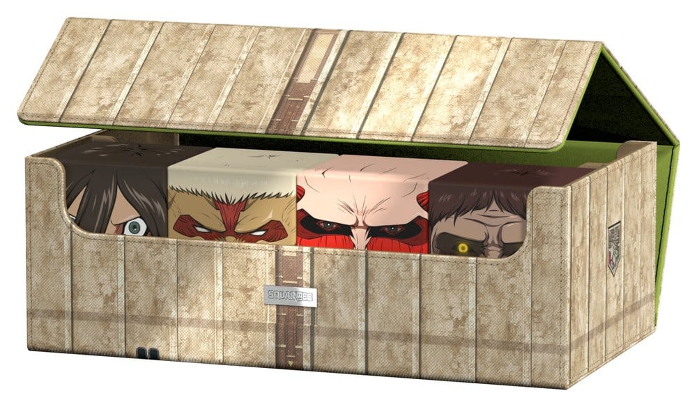Squaroes Squaroe Attack on Titan Collectors Case - Shiganshina District - Versand: 7 Tage nach Bestellung