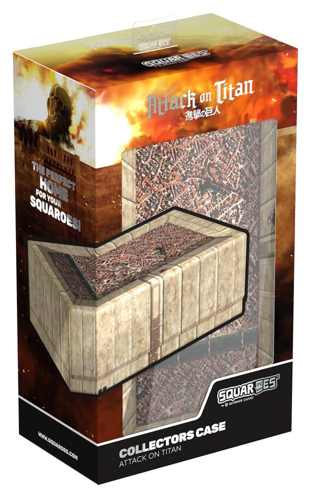 Squaroes Squaroe Attack on Titan Collectors Case - Shiganshina District - Versand: 7 Tage nach Bestellung